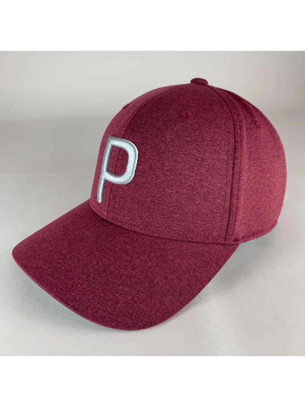 Puma Golf Mens Burgundy Snapback Adjustable Hat